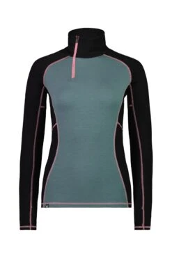 Mons Royale - Olympus Half Zip - Naisten Merinovillainen Aluspaita -Swix || Mons Royale || Odlo 100017 1165 374 33025b13f357b51d95d63ad174581fa0 4