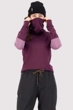 Mons Royale - Cornice Rolleover LS - Naisten Merinovillainen Aluspaita -Swix || Mons Royale || Odlo 100025 1167 946 75c26ddd901be645b5bc216d6389262f 3