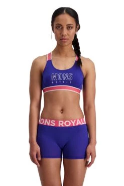 Mons Royale Stella X-Bra Naisten Merinovillaiset Urheiluliivit