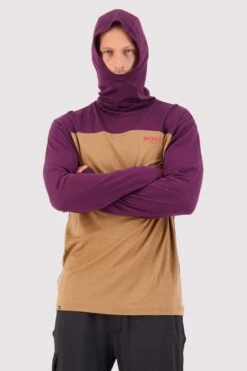 Mons Royale - Yotei Powder Hood LS - Miesten Merinovillainen Huppari -Swix || Mons Royale || Odlo 100071 1115 931 c69c033f8692c1a652b2bd47132528ed 3