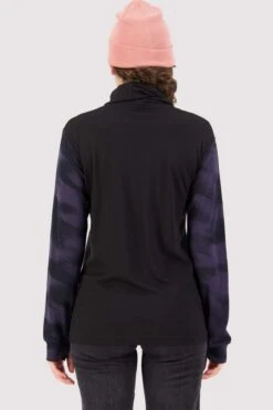 Mons Royale - Yotei BF High Neck - Naisten Merinovillainen Aluspaita -Swix || Mons Royale || Odlo 100248 1115 948 6fe34138423297ab3142cf8010b54d2b 3