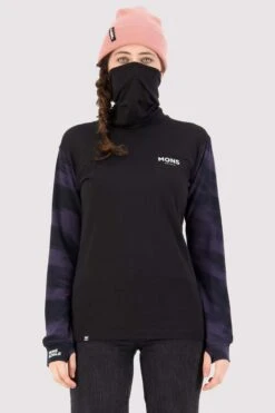 Mons Royale - Yotei BF High Neck - Naisten Merinovillainen Aluspaita -Swix || Mons Royale || Odlo 100248 1115 948 c16ae295a16b3410f99e607ef1a5f0a7 4