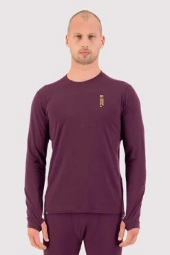 Mons Royale - Cascade Merino Flex 200 LS - Miesten Merinovillainen Aluspaita