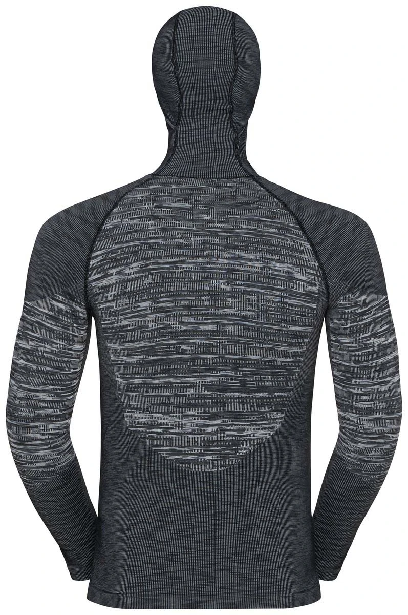 Odlo The Blackcomb ECO Long Sleeve With Facemask Miesten Tekninen Aluspaita 4 Odlo The Blackcomb ECO Long Sleeve With Facemask Miesten Tekninen Aluspaita - Image 2