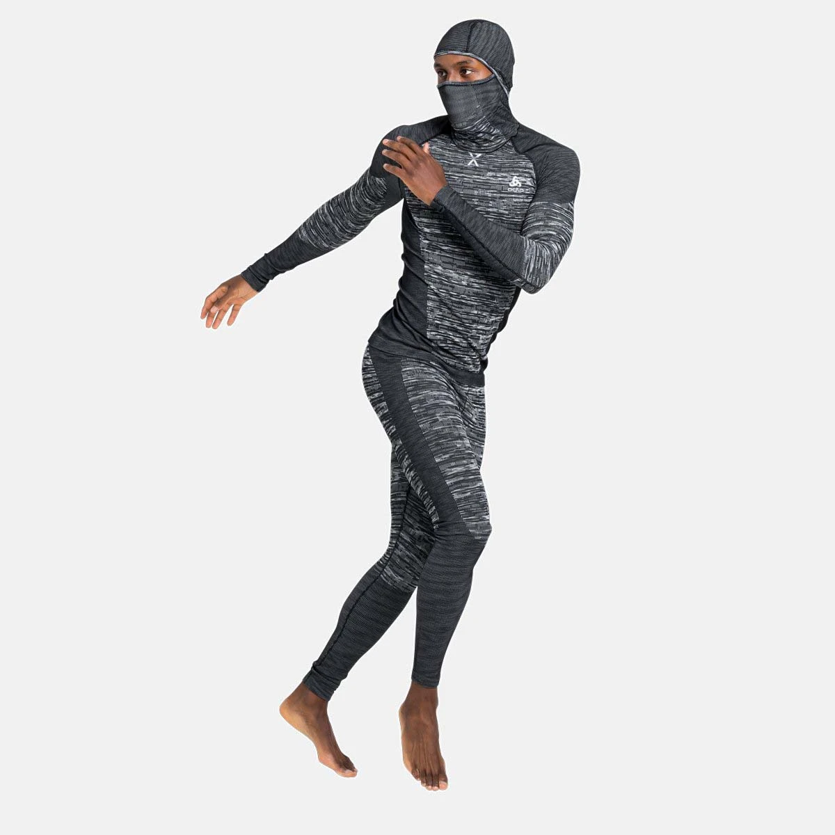 Odlo The Blackcomb ECO Long Sleeve With Facemask Miesten Tekninen Aluspaita 6 Odlo The Blackcomb ECO Long Sleeve With Facemask Miesten Tekninen Aluspaita - Image 4