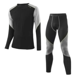 Loeffler Löffler M Set Transtex Merino - Miesten Merinovillainen Kerrasto Hiihtoon