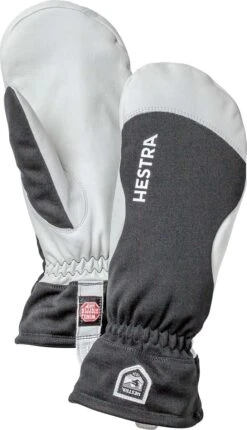 Hestra Leather Heli Ski Jr Mitt - Lasten Laskettelurukkanen