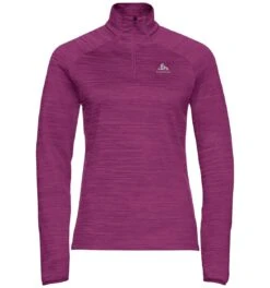Odlo Millennium Element Half-Zip LS Midlayer Naisten Tekninen Aluspaita