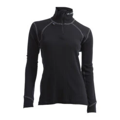 Ulvang Thermo Turtle Neck W/zip Ws Naisten Merinovillainen Aluspaita