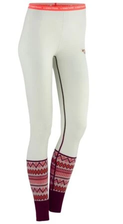 Kari Traa LØKKE PANT, Naisten Merinovillaiset Kerrastohousut