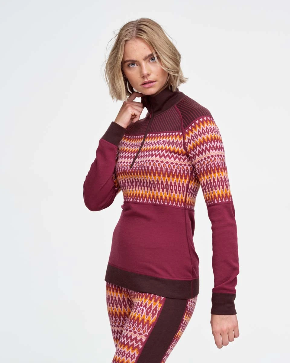 Kari Traa - Silja H/Z - Naisten Merinovillainen Paita 5 Kari Traa - Silja H/Z - Naisten Merinovillainen Paita - Image 3