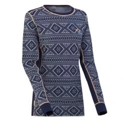 Kari Traa FLOKE LS, Naisten Kerrastopaita Merinovillasekoitetta