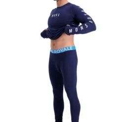 Mons Royale Olympus 3.0 Legging, Miesten Merinovillaiset Pitkät Kalsarit