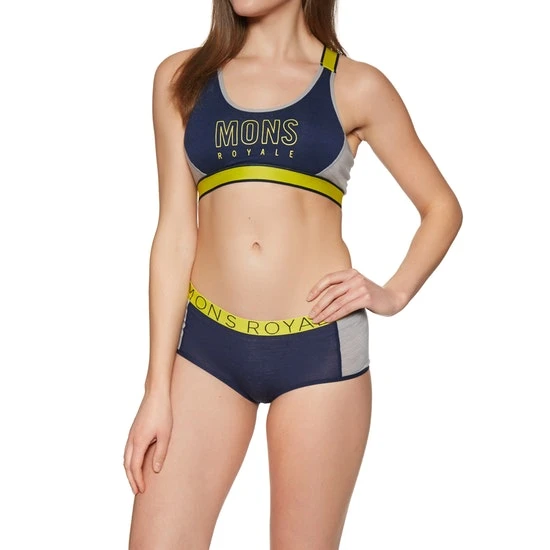 Mons Royale Sylvia Boyleg, Naisten Merinovillaiset Alushousut 3 Mons Royale Sylvia Boyleg, Naisten Merinovillaiset Alushousut